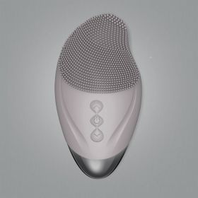 Waterproof silicone cleansing instrument